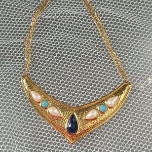 Gold Statement necklace